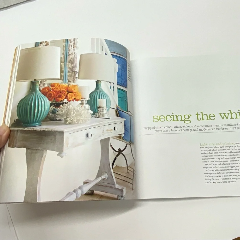 Better Homes And Gardens Blue New Cottage Style Softback Book House Tours Ideas